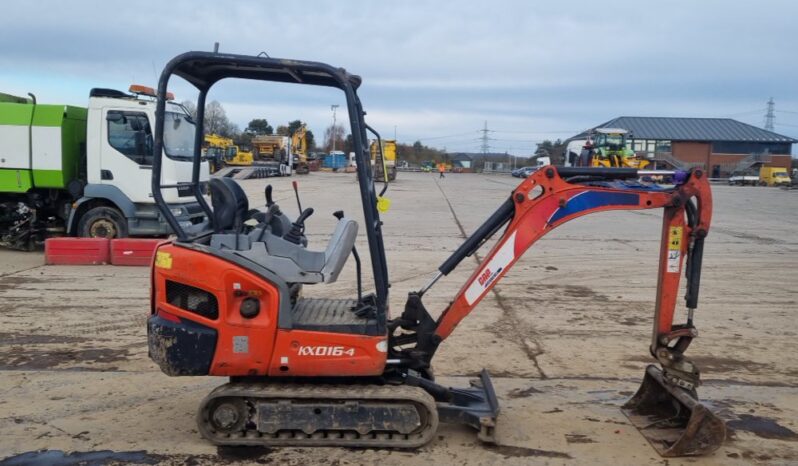 2015 Kubota KX016-4 Mini Excavators For Auction: Leeds -27th, 28th, 29th, 30th November 24 @ 8:00am full