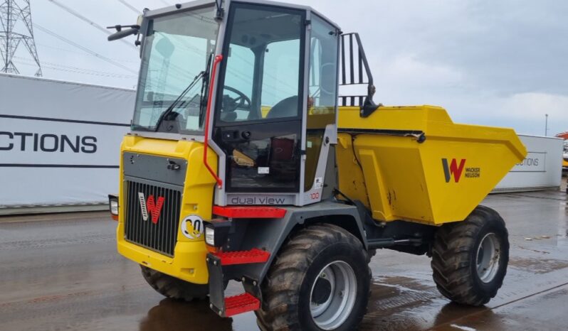 2019 Wacker Neuson DV100 Site Dumpers For Auction: Leeds -27th, 28th, 29th, 30th November 24 @ 8:00am full