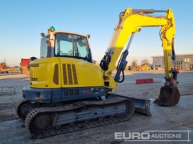 2021 Wacker Neuson EZ80 6 Ton+ Excavators For Auction: Leeds -27th, 28th, 29th, 30th November 24 @ 8:00am full