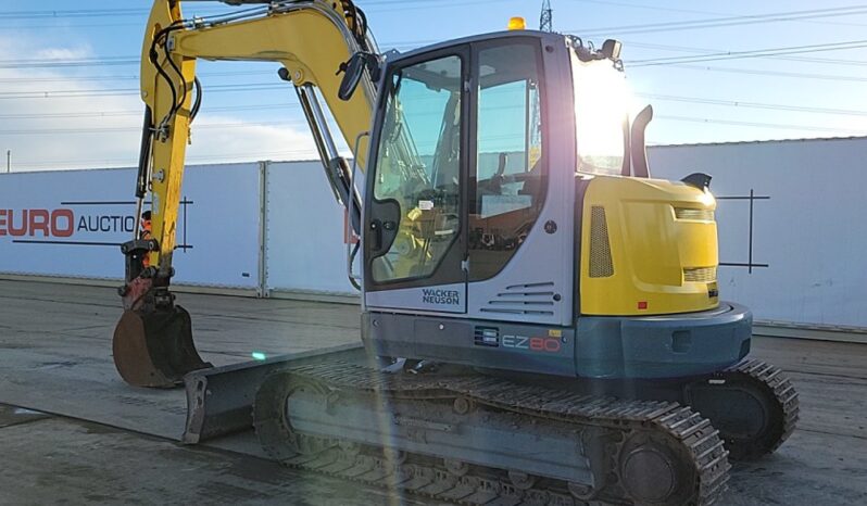 2021 Wacker Neuson EZ80 6 Ton+ Excavators For Auction: Leeds -27th, 28th, 29th, 30th November 24 @ 8:00am full