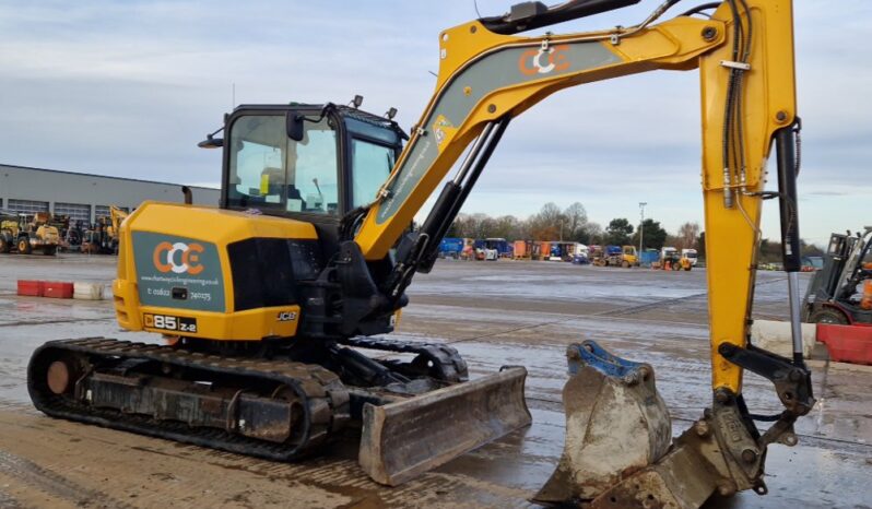 2021 JCB 85Z-2 6 Ton+ Excavators For Auction: Leeds -27th, 28th, 29th, 30th November 24 @ 8:00am full