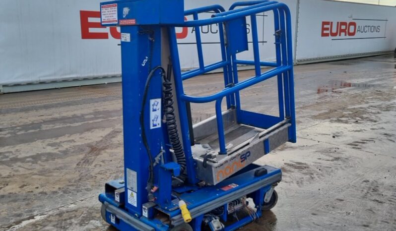 2017 Power Towers Nano SP Manlifts For Auction: Leeds -27th, 28th, 29th, 30th November 24 @ 8:00am