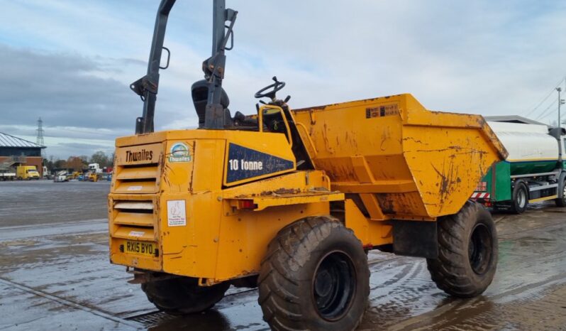 2015 Thwaites 10 Ton Site Dumpers For Auction: Leeds -27th, 28th, 29th, 30th November 24 @ 8:00am full