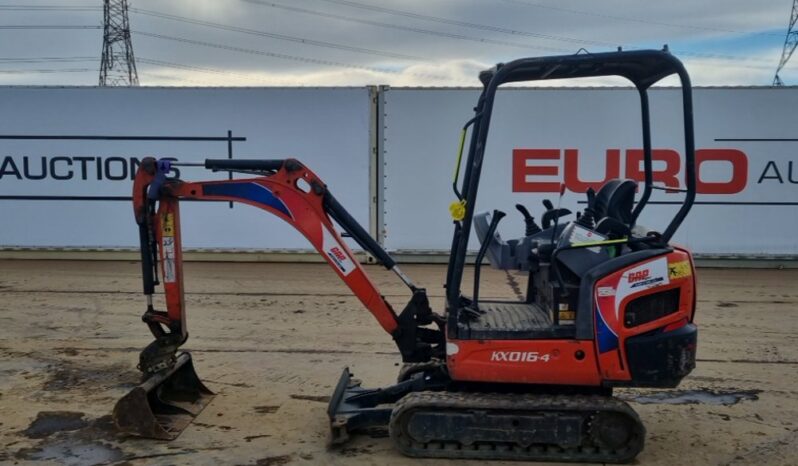 2015 Kubota KX016-4 Mini Excavators For Auction: Leeds -27th, 28th, 29th, 30th November 24 @ 8:00am full