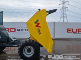 2019 Wacker Neuson DV100 Site Dumpers For Auction: Leeds -27th, 28th, 29th, 30th November 24 @ 8:00am full