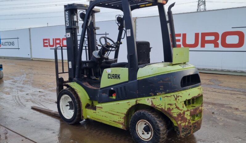 Clark C30D Forklifts For Auction: Leeds -27th, 28th, 29th, 30th November 24 @ 8:00am full