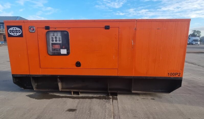 FG Wilson 100P2 Generators For Auction: Leeds -27th, 28th, 29th, 30th November 24 @ 8:00am full