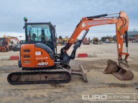 2021 Hitachi ZX48U-6 CLR Mini Excavators For Auction: Leeds -27th, 28th, 29th, 30th November 24 @ 8:00am full