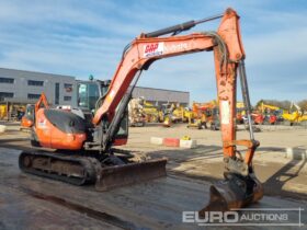 2014 Kubota KX080-4 6 Ton+ Excavators For Auction: Leeds -27th, 28th, 29th, 30th November 24 @ 8:00am full