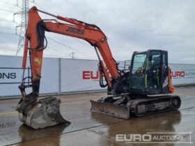 2018 Hitachi ZX85USB-5A 6 Ton+ Excavators For Auction: Leeds -27th, 28th, 29th, 30th November 24 @ 8:00am