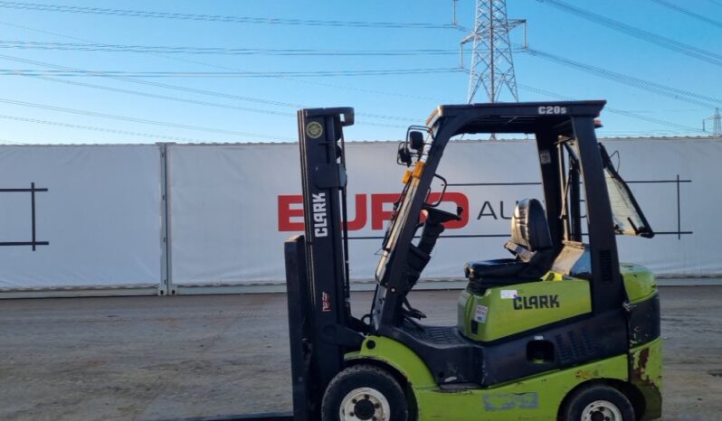 2015 Clark C20SD Forklifts For Auction: Leeds -27th, 28th, 29th, 30th November 24 @ 8:00am full