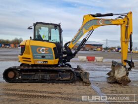 2021 JCB 85Z-2 6 Ton+ Excavators For Auction: Leeds -27th, 28th, 29th, 30th November 24 @ 8:00am full