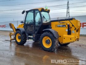 2018 JCB 540-180 Hi Viz Telehandlers For Auction: Leeds -27th, 28th, 29th, 30th November 24 @ 8:00am full