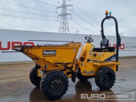 2018 Thwaites 3 Ton Swivel Skip Site Dumpers For Auction: Leeds -27th, 28th, 29th, 30th November 24 @ 8:00am