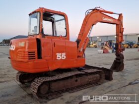 Daewoo S55 Mini Excavators For Auction: Leeds -27th, 28th, 29th, 30th November 24 @ 8:00am full