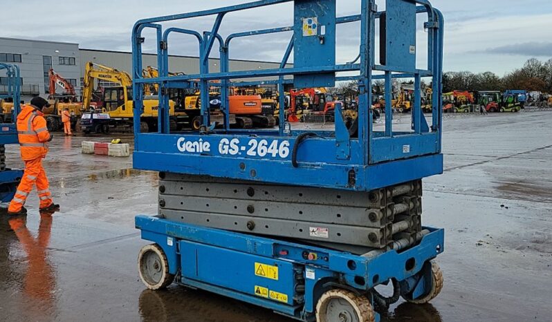 Genie GS2646 Manlifts For Auction: Leeds -27th, 28th, 29th, 30th November 24 @ 8:00am full