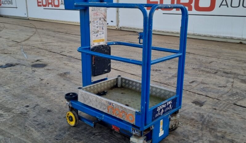 2011 Power Towers Nano Manlifts For Auction: Leeds -27th, 28th, 29th, 30th November 24 @ 8:00am full