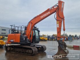 2017 Hitachi ZX130LCN-6 10 Ton+ Excavators For Auction: Leeds -27th, 28th, 29th, 30th November 24 @ 8:00am full