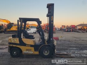 2014 Yale GDP35VX Forklifts For Auction: Leeds -27th, 28th, 29th, 30th November 24 @ 8:00am full