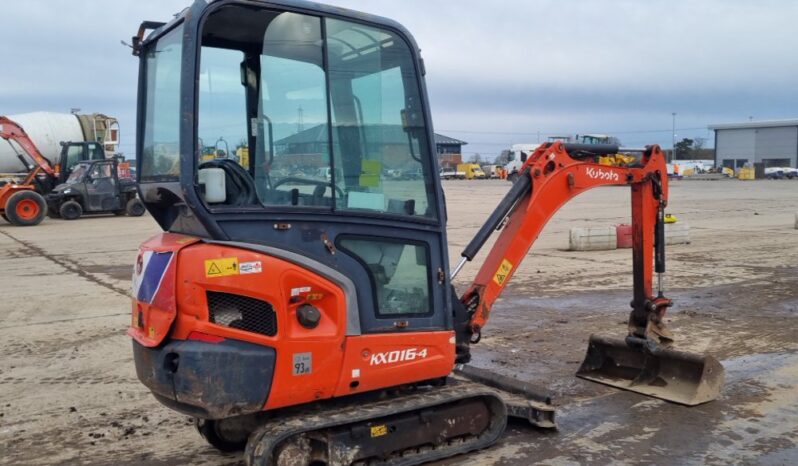 2017 Kubota KX016-4 Mini Excavators For Auction: Leeds -27th, 28th, 29th, 30th November 24 @ 8:00am full