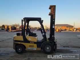 2013 Yale GDP35VX Forklifts For Auction: Leeds -27th, 28th, 29th, 30th November 24 @ 8:00am full