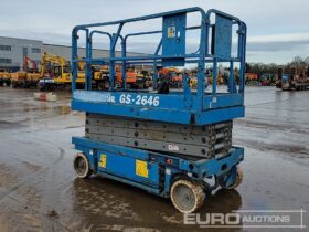 Genie GS2646 Manlifts For Auction: Leeds -27th, 28th, 29th, 30th November 24 @ 8:00am full