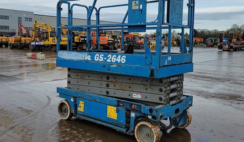 Genie GS2646 Manlifts For Auction: Leeds -27th, 28th, 29th, 30th November 24 @ 8:00am full