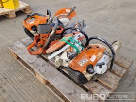 Stihl Petrol Quick Cut Saw (4 of) (Spares) Asphalt / Concrete Equipment For Auction: Leeds -27th, 28th, 29th, 30th November 24 @ 8:00am full