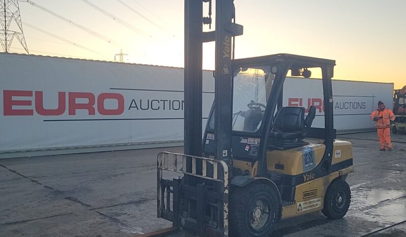 2014 Yale GDP35VX Forklifts For Auction: Leeds -27th, 28th, 29th, 30th November 24 @ 8:00am