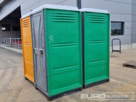 Armal Portable Single Toilet Block (4 of) Containers For Auction: Leeds -27th, 28th, 29th, 30th November 24 @ 8:00am