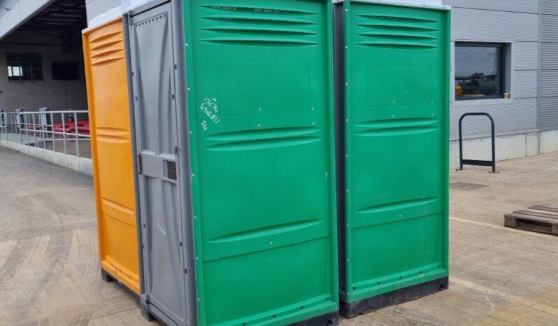 Armal Portable Single Toilet Block (4 of) (Cannot Be Reconsigned) Containers For Auction: Leeds -27th, 28th, 29th, 30th November 24 @ 8:00am