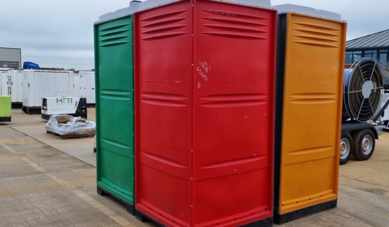 Armal Portable Single Toilet Block (4 of) (Cannot Be Reconsigned) Containers For Auction: Leeds -27th, 28th, 29th, 30th November 24 @ 8:00am full