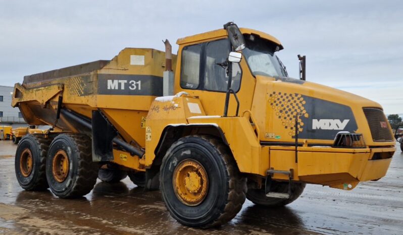 Moxy MT31 Articulated Dumptrucks For Auction: Leeds -27th, 28th, 29th, 30th November 24 @ 8:00am full