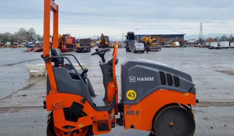 2018 Hamm HD8VV Rollers For Auction: Leeds -27th, 28th, 29th, 30th November 24 @ 8:00am full