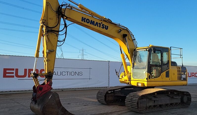 2014 Komatsu PC190LC-8 10 Ton+ Excavators For Auction: Leeds -27th, 28th, 29th, 30th November 24 @ 8:00am