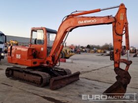 Daewoo S55 Mini Excavators For Auction: Leeds -27th, 28th, 29th, 30th November 24 @ 8:00am full