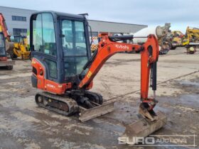 2017 Kubota KX016-4 Mini Excavators For Auction: Leeds -27th, 28th, 29th, 30th November 24 @ 8:00am full