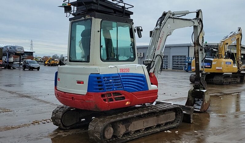 2012 Takeuchi TB250 Mini Excavators For Auction: Leeds -27th, 28th, 29th, 30th November 24 @ 8:00am full