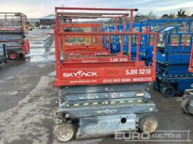 2016 SkyJack SJ3219 Manlifts For Auction: Leeds -27th, 28th, 29th, 30th November 24 @ 8:00am full