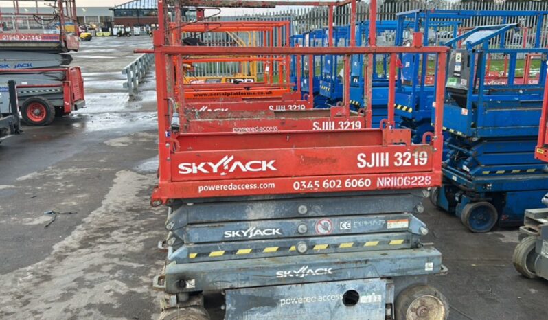 2016 SkyJack SJ3219 Manlifts For Auction: Leeds -27th, 28th, 29th, 30th November 24 @ 8:00am full