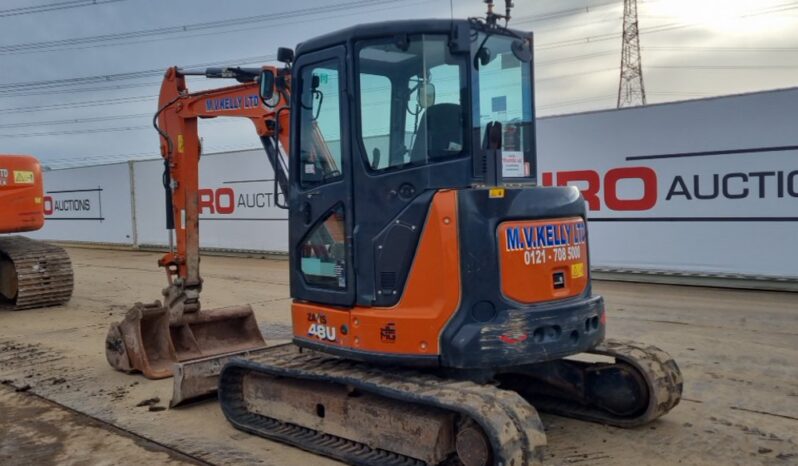 2021 Hitachi ZX48U-6 CLR Mini Excavators For Auction: Leeds -27th, 28th, 29th, 30th November 24 @ 8:00am full