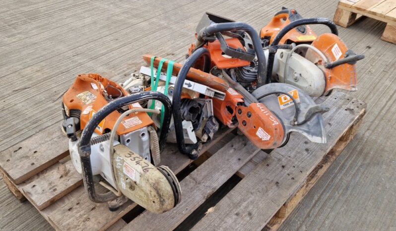 Stihl Petrol Quick Cut Saw (4 of) (Spares) Asphalt / Concrete Equipment For Auction: Leeds -27th, 28th, 29th, 30th November 24 @ 8:00am full