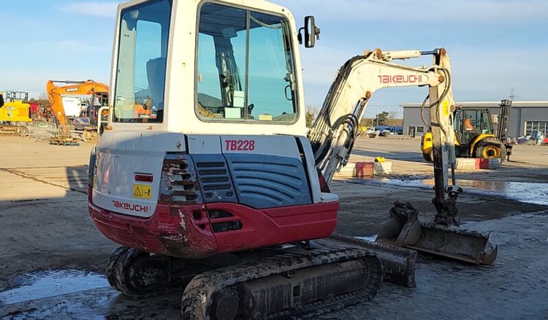 2015 Takeuchi TB228 Mini Excavators For Auction: Leeds -27th, 28th, 29th, 30th November 24 @ 8:00am full