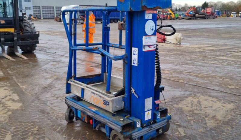 2017 Power Towers Nano SP Manlifts For Auction: Leeds -27th, 28th, 29th, 30th November 24 @ 8:00am full