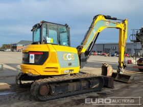 2021 JCB 86C-2 6 Ton+ Excavators For Auction: Leeds -27th, 28th, 29th, 30th November 24 @ 8:00am full