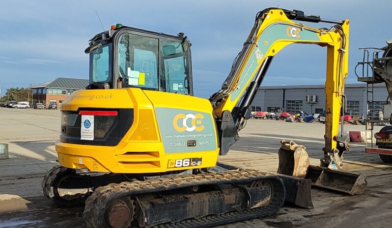 2021 JCB 86C-2 6 Ton+ Excavators For Auction: Leeds -27th, 28th, 29th, 30th November 24 @ 8:00am full