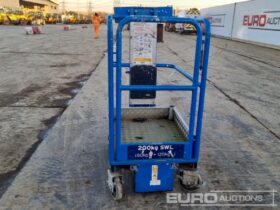 2011 Power Towers Nano Manlifts For Auction: Leeds -27th, 28th, 29th, 30th November 24 @ 8:00am full