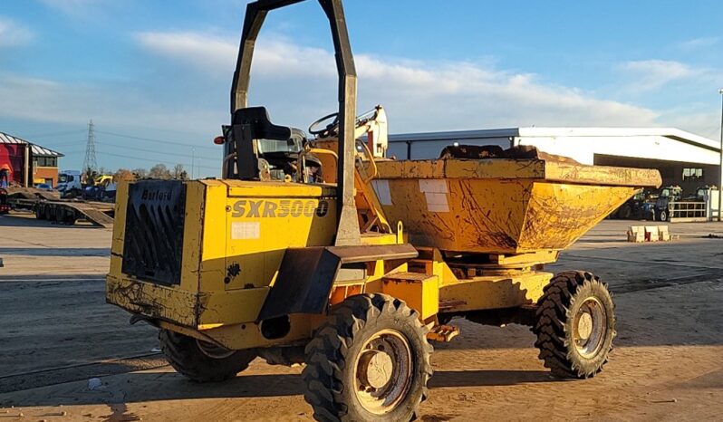 Barford SXR5000 Site Dumpers For Auction: Leeds -27th, 28th, 29th, 30th November 24 @ 8:00am full