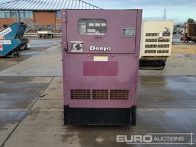 2015 Denyo 60kVA Static Generator, Isuzu Engine Generators For Auction: Leeds -27th, 28th, 29th, 30th November 24 @ 8:00am full