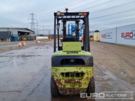 Clark C30D Forklifts For Auction: Leeds -27th, 28th, 29th, 30th November 24 @ 8:00am full